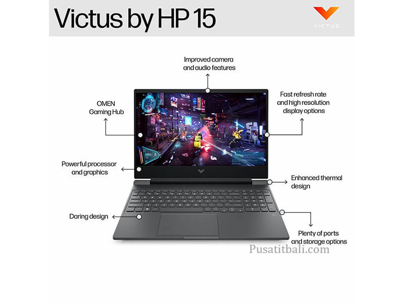 HP Victus Gaming 15-fa2883TX-B7NL5PA - Image 5