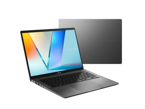Vivobook S14 Matte Gray Depan Belakang