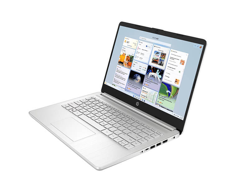 Hp 14 Natural SIlver Kanan