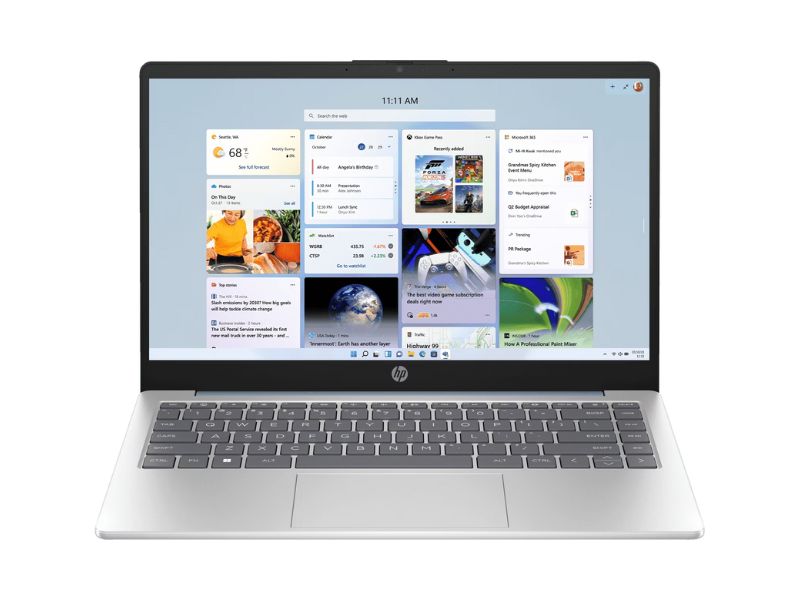 HP 14 Moonlight Blue Depan