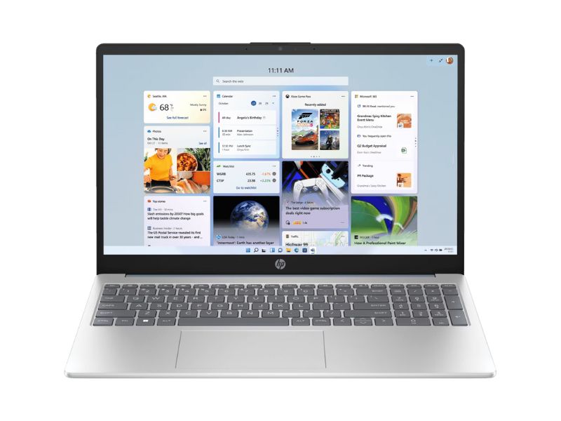 HP 15 Blue Depan