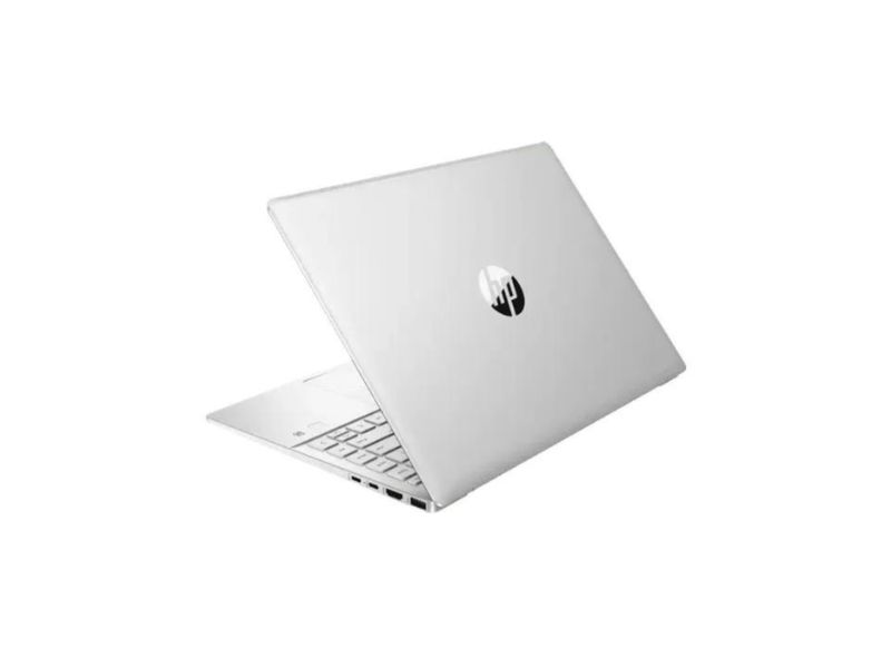 HP Pav 14 Plus Silver Belakang