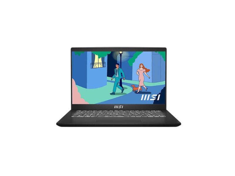 MSi Modern 14 Depan