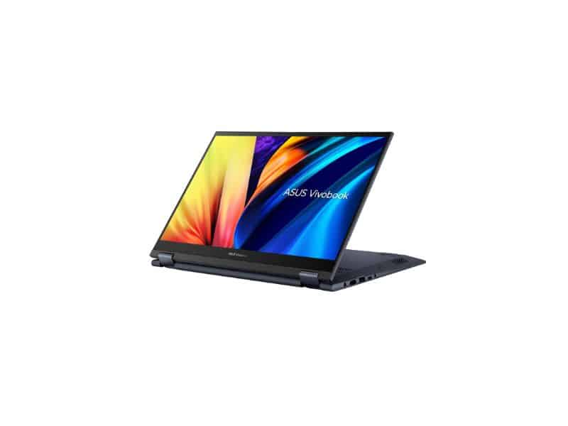 Vivobook S14 Flip Quiet Blue Belakang