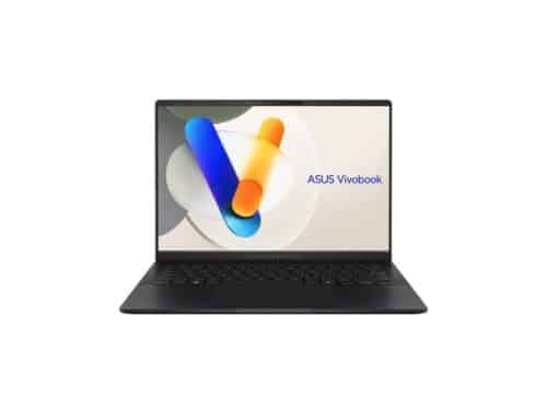 Asus Vivobook S14 OLED Neutral Black Depan