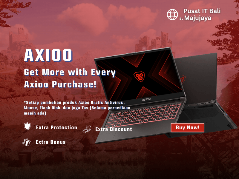 Laptop Axioo, Laptop Termurah, Kuat & Garansi